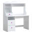 Bureau blanc Office 2 - Piètement luge pour un look moderne et un fonctionnement fluide des tâches