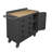 36'' W Manufactured Wood Top Workbench with Wheels