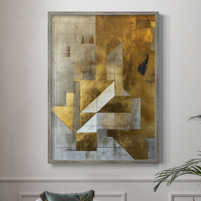 ABSTRACT Series CXVI, reproduction encadrée - bois massif