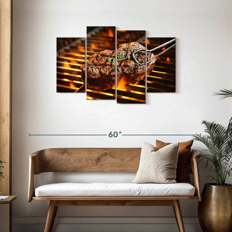 Surlonge grillée à la flamme Yarlin, H 27 po x l 43 po