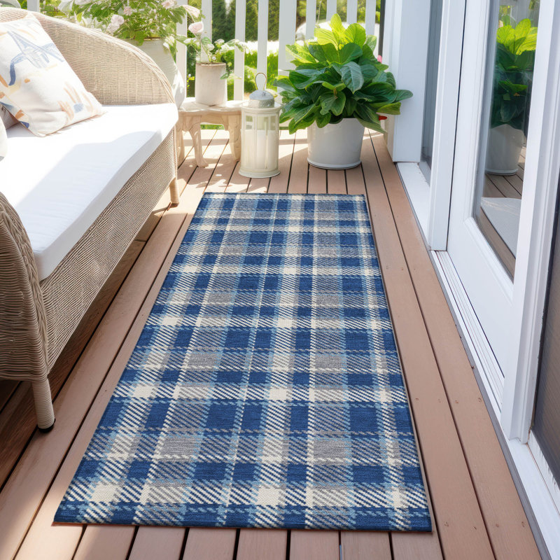 Tapis intérieur / extérieur Schaal, Tapis de couloir 2 pi 3 po x 7 pi 6 po