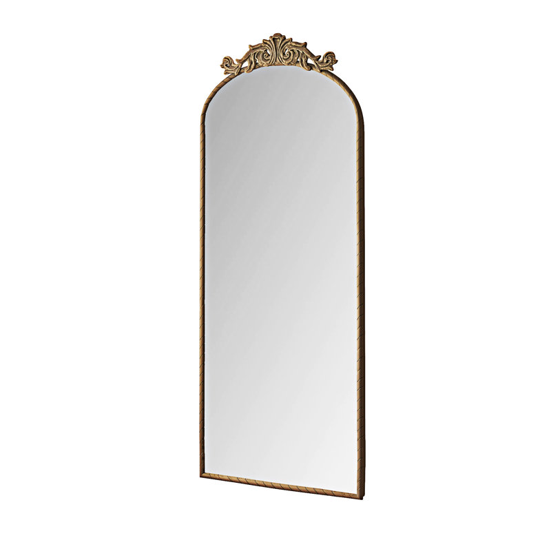 Full Body Mirror Wall Mounted Mirror, Bronze