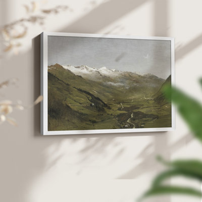 Paysages rétro - DCLX - reproduction encadrée