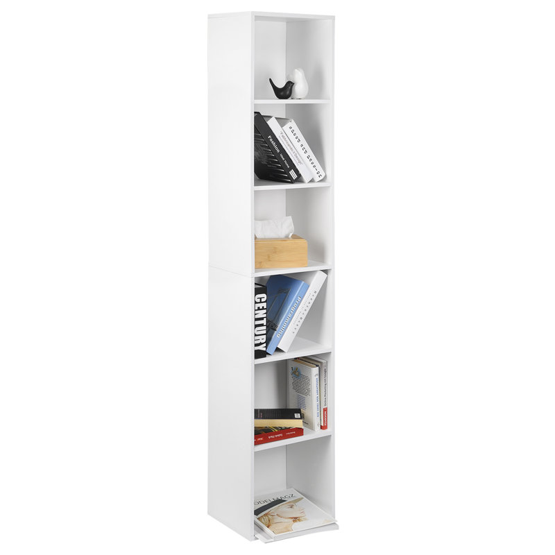 Casimir 158.5cm H x 30cm W Cube Bookcase, White