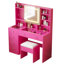 Ensemble de tabouret de coiffeuse Bohuslava-678521417
