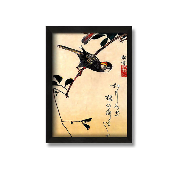 Rosalind Wheeler Hiroshige Java Sparrow And Magnolia - Single Picture ...