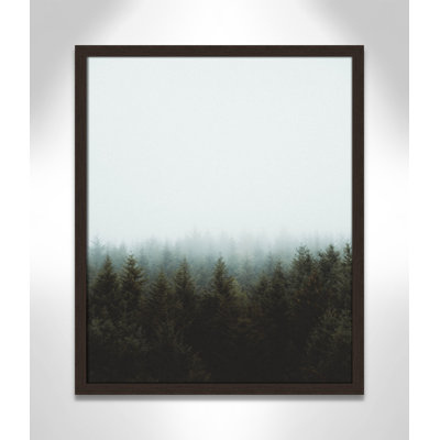 Misty Forrest Misty Forest By Clement M - Framed Art Full Bleed
