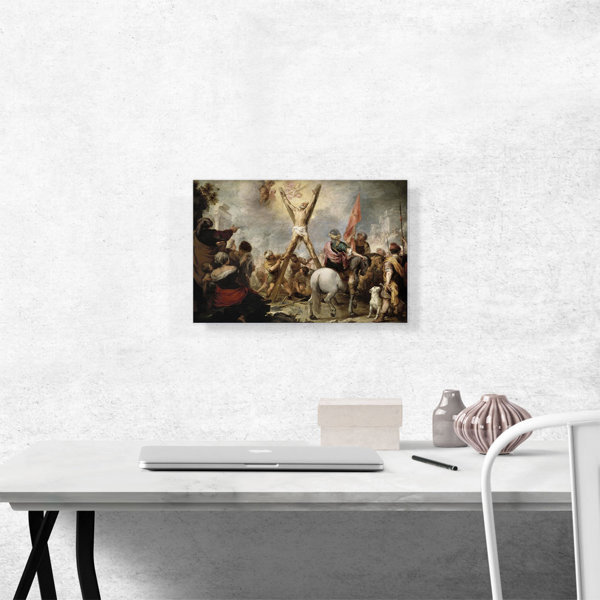 ARTCANVAS The Martyrdom Of St Andrew Canvas Art Print By Bartolome ...