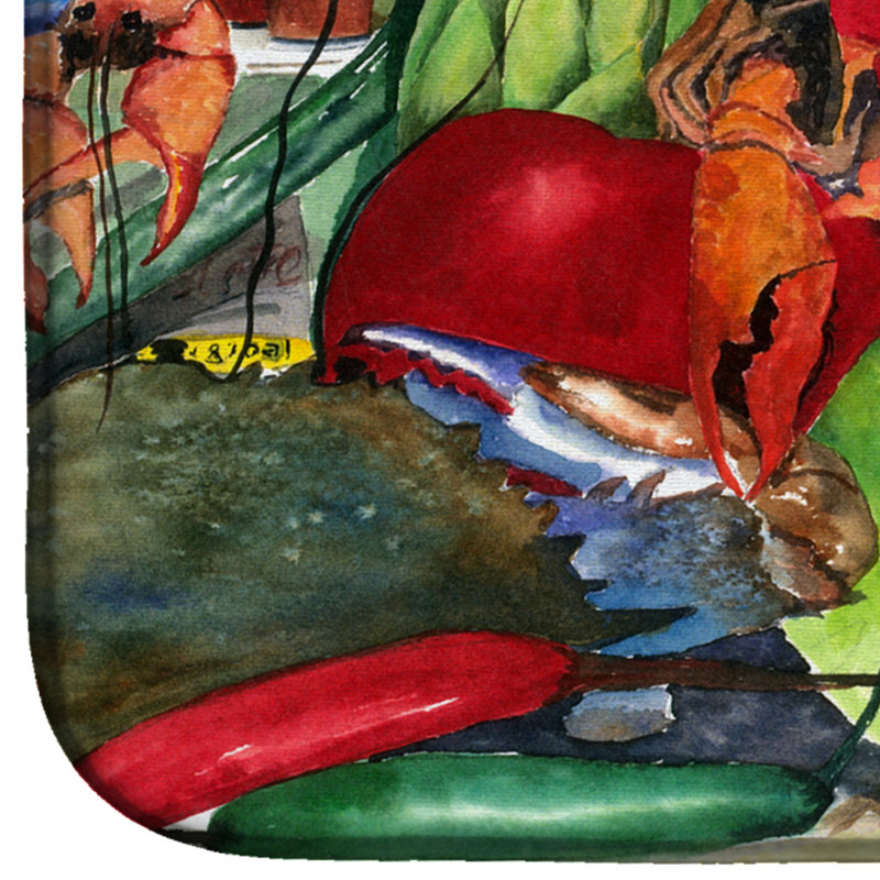 Tapis de séchage à épices et crawfish