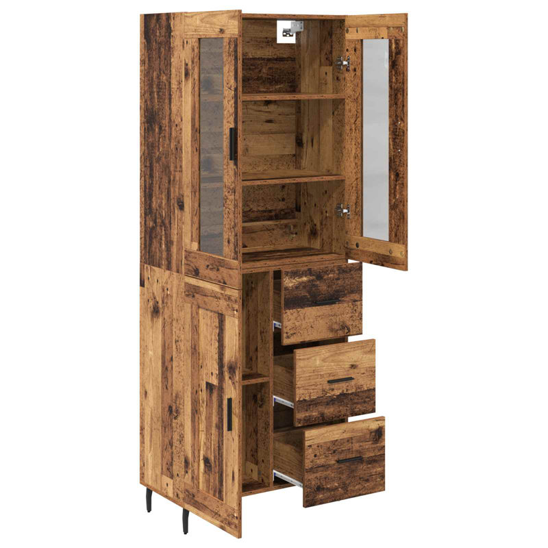 69.5cm Sideboard, Old Wood