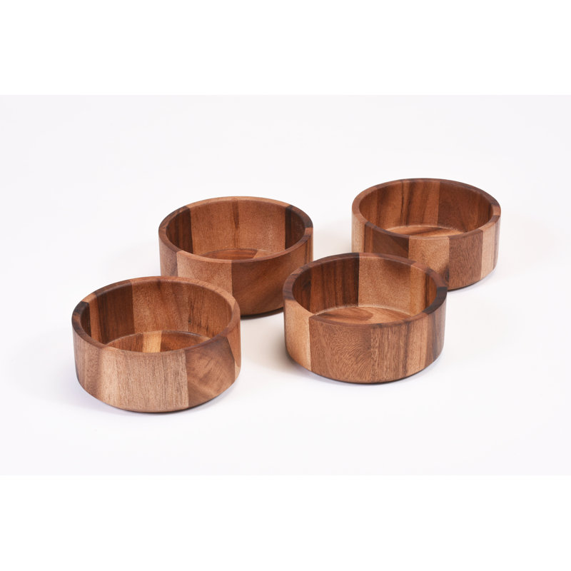 Bol à salade en bois d'acacia