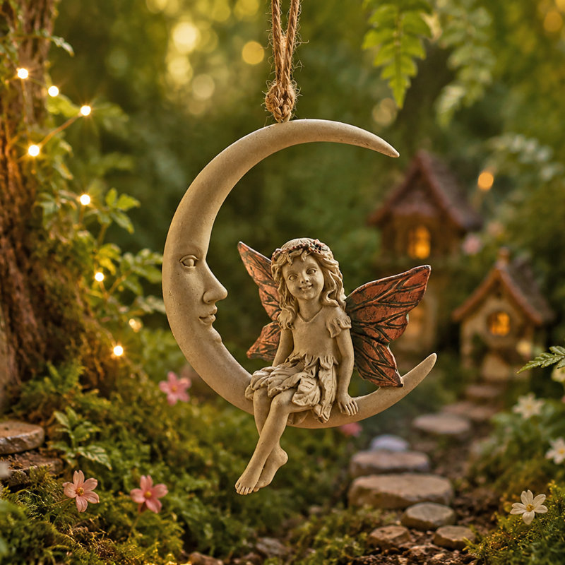 Ashton-in-Makerfield Fairies Weather Resistant Resin Garden Statue