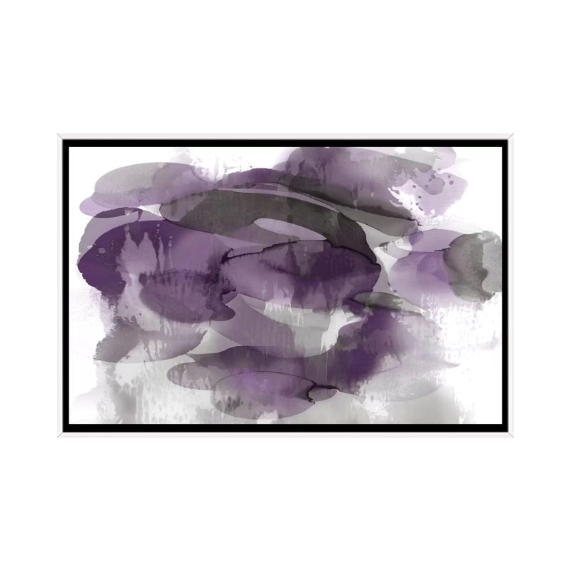 «Flow II» par Kristina Jett - reproduction d'art sur toile tendue, H 18 po x l 26 po, Impression encadrée sans passe-partout