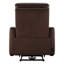 Fauteuil inclinable électrique Bex Ouzo Will en cuir véritable avec port USB (ensemble de 2)-121439071