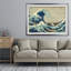 «The Great Wave» par Katsushika Hokusai, reproduction sur toile tendue-654528066-654528065-654528089