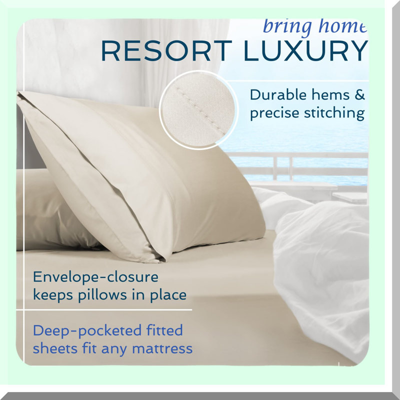 Rayon From BambooCool California Luxury Sheets - Silky Soft Cooling Bedding with Deep Pocket - 100% Viscose Grey Sheets for a Luxurious Night's Sleep