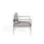 Aluminium Garden Armchair Light Grey SALERNO-354106153