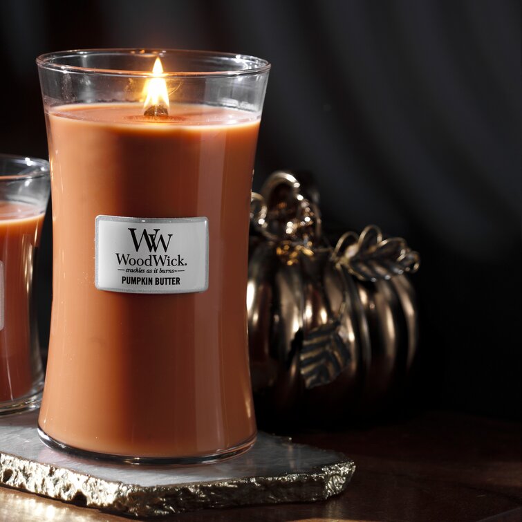 Pumpkin Praline WoodWick® Medium Hourglass Candle - Medium Hourglass  Candles