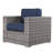 Jaxstin Fully Assembled Patio Chair with Cushions-1668878104