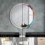 Huldar Glass Flat Wall Mirror