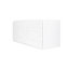 Meuble mural standard HOMEIBRO Cozy Design, 30 cm (L) x 12 cm (P) x 12 cm (H), en contreplaqué blanc Shaker, prêt à assembler-927042984-927361948