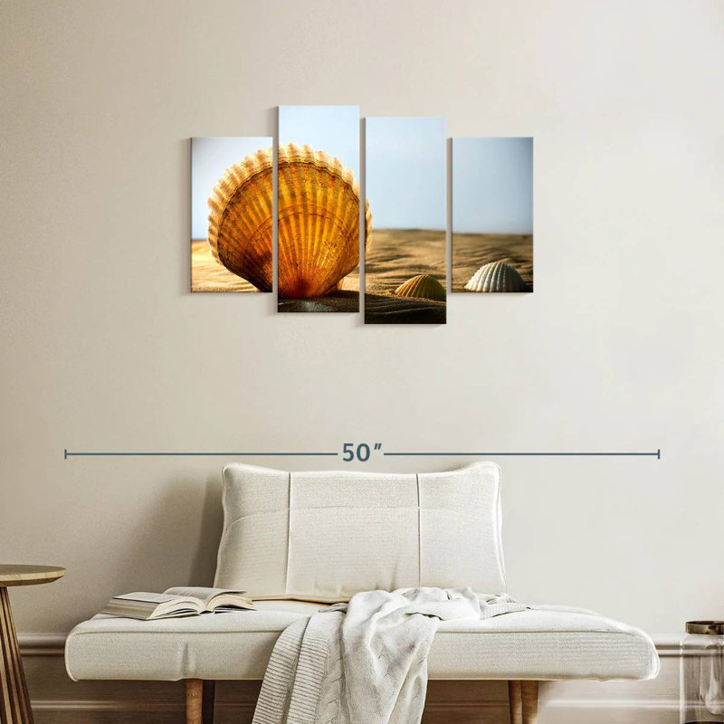 Aletra Sand Seashells, 22" H x 36" W