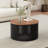 ACACIA SOLID WOOD COFFEE TABLE,NATURAL