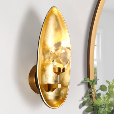 Grigor Iron LED Armed Sconce
