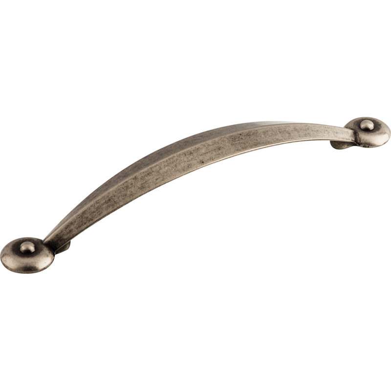 Angle Bar pull, Pewter Antique, 5 1/16" Center to Center