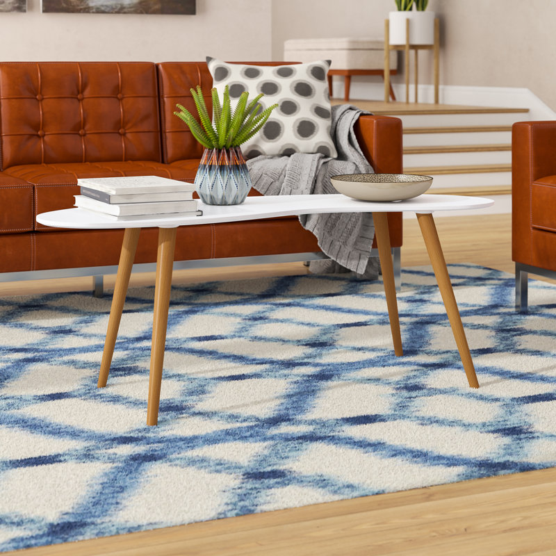 Table basse Meilani, Blanc