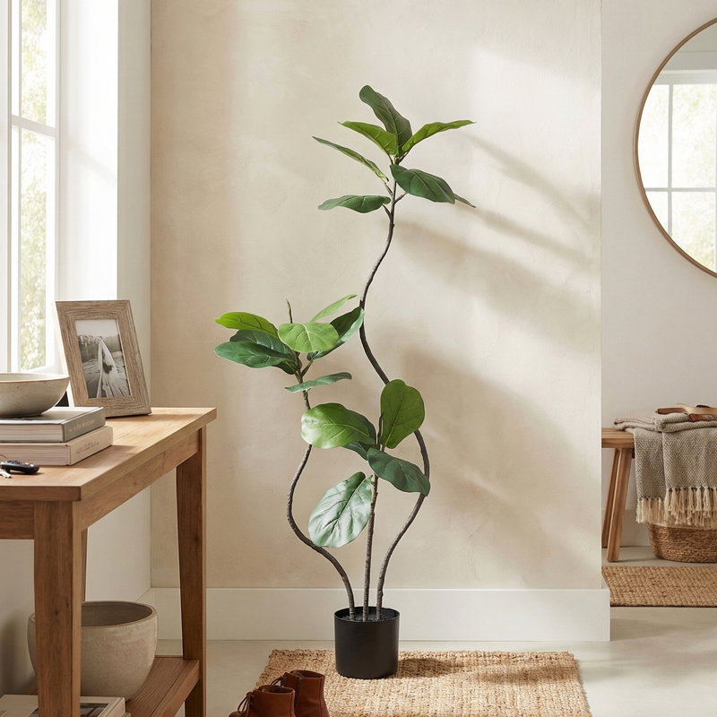 Fausse plante, H 55 po x l 19,69 po