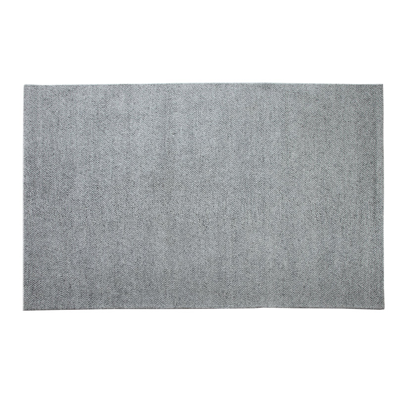 Tapis ivoire/gris tissé à la main Elbridge, Rectangle 8 pi x 11 pi