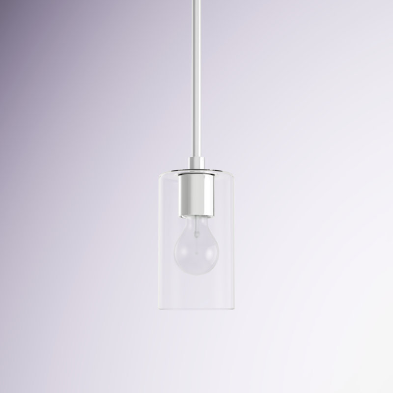 Mollie 1 - Light Single Pendant, Polished Chrome