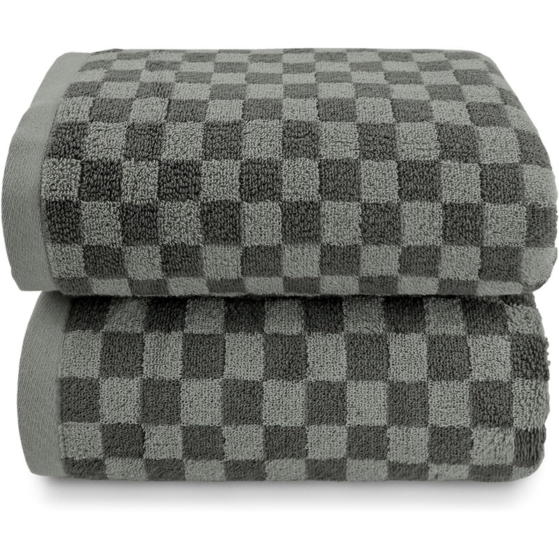 Cotton Bath Towel, Gray