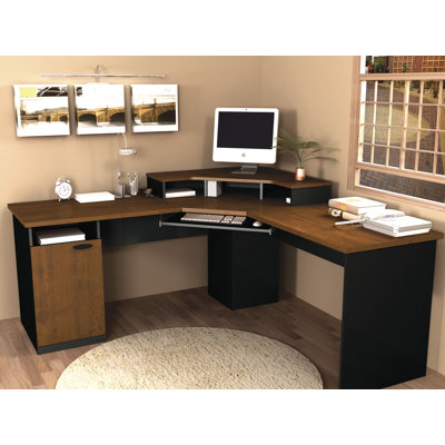 Bureau en L avec bahut Wolters