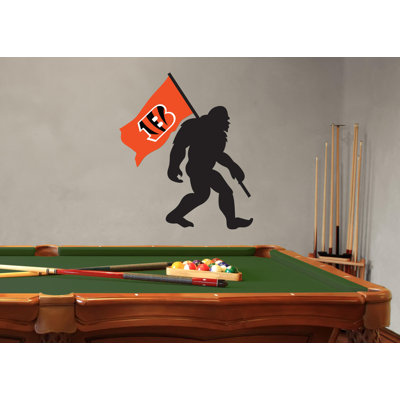 Cincinnati Bengals Big Foot Wall Decal