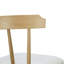 Tabouret de comptoir rembourré beige en bois de style Windsor-763555578-763555580