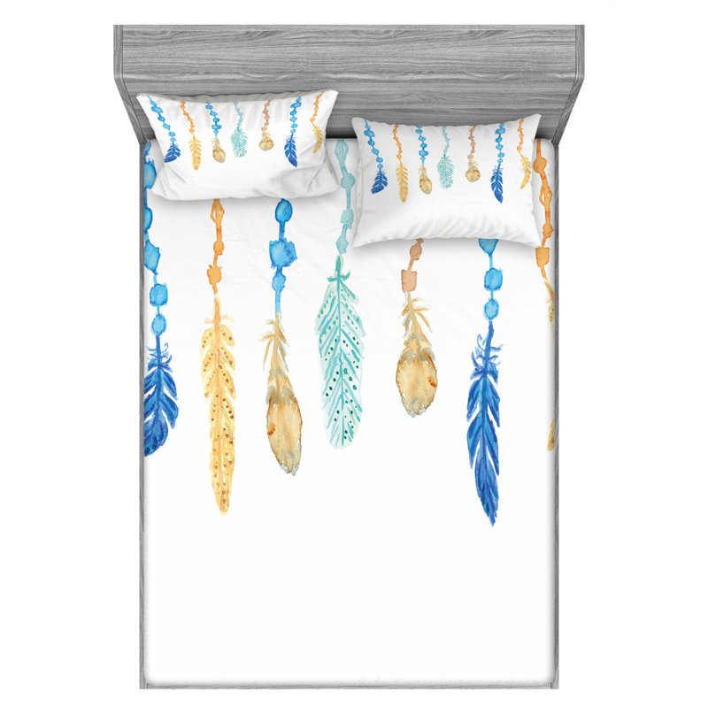 Microfiber Sheet Set, Full Sheet Set with Fitted Sheet