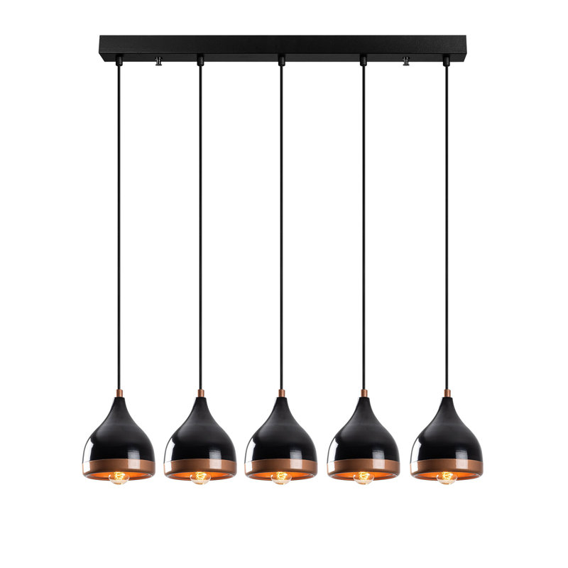 5 - Light Kitchen Island Dome Pendant