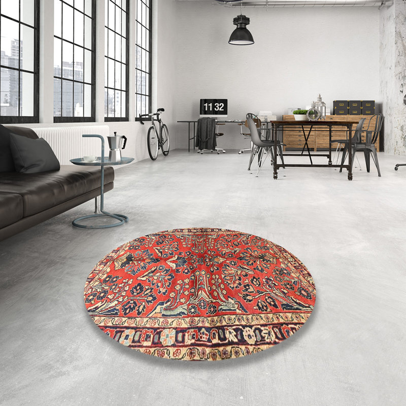 Cay Oriental Indoor Rug, Round 3'