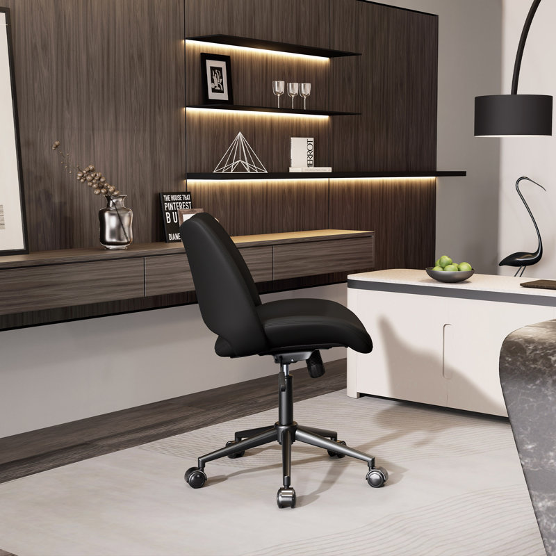 Chaise de bureau Natalka, Noir