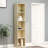 Book Cabinet Bookshelf TV Stand Freestanding Shelf Engineered Wood-615160155-615160156