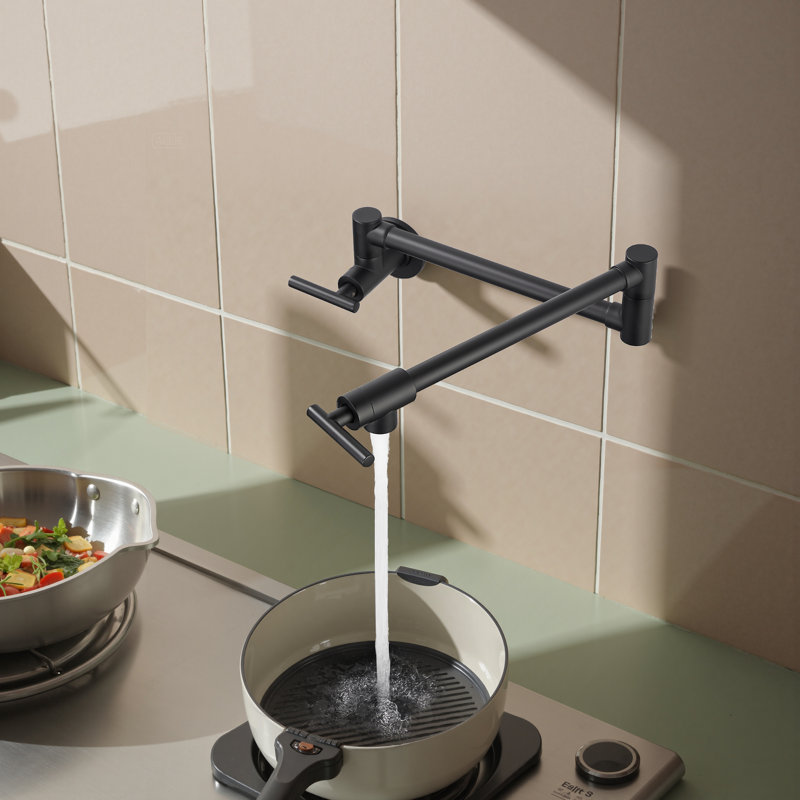 FORIOUS Kitchen Faucet, Black
