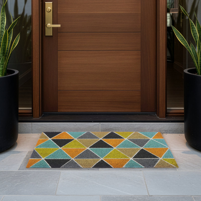 Maddox Geometric Outdoor Doormat