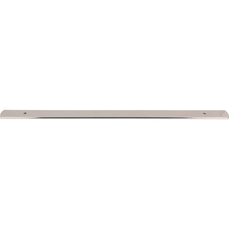 Wescott Pull Backplate, Polished Nickel