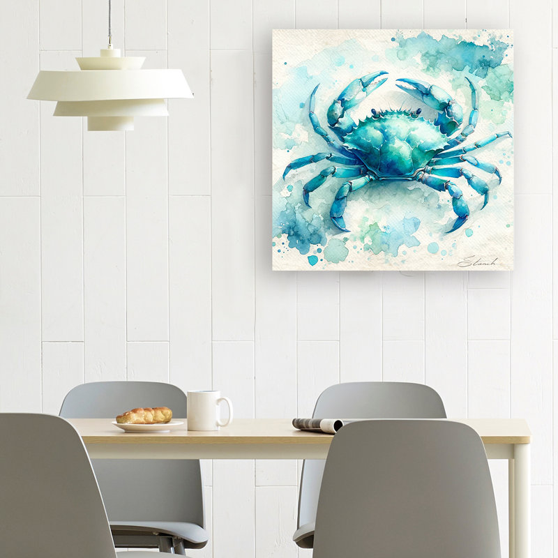 Impression sur toile Seashore Sentinel, H 30 po x l 30 po x P 1,5 po