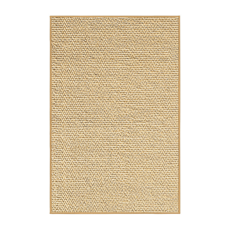 Tapis brun Mid-Century Modern 280, Rectangle 2 pi x 4 pi