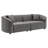 3-Seater Sofa With Streamlined Design