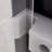 Aluminum Frame Material Double Sliding Opening Shower Door  - 1/4" (6Mm) Clear Tempered Glass With Explosion-Proof Film, Dual Stainless Steel Handles-122071583