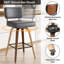 Tabouret pivotant rembourré à hauteur de bar-1822173828